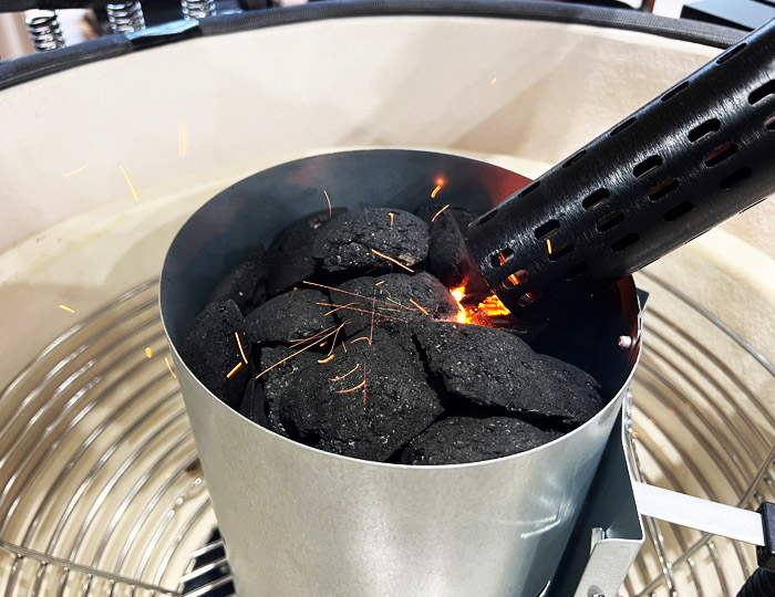 Керамический гриль для брикетов и угля Su Chef