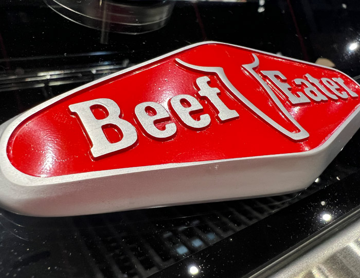 Логотип газовый гриль BeefEater Бифитер