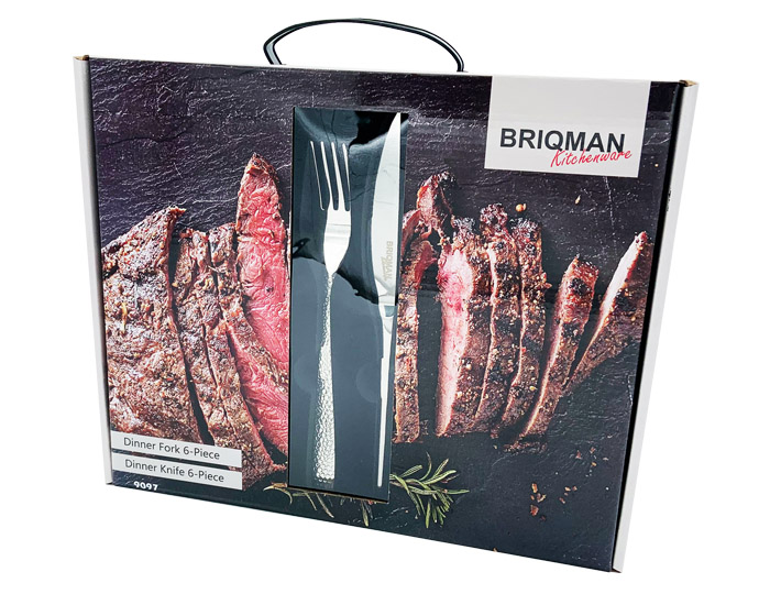 Briqman набор для стейка 12 предметов