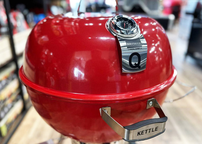 Угольный гриль Briqman kettle 57 красный