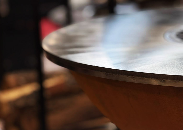 Дровяной гриль очаг Keittio Grill Bar Corten