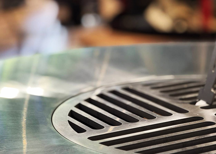 Дровяной гриль очаг Keittio Grill Bar Black