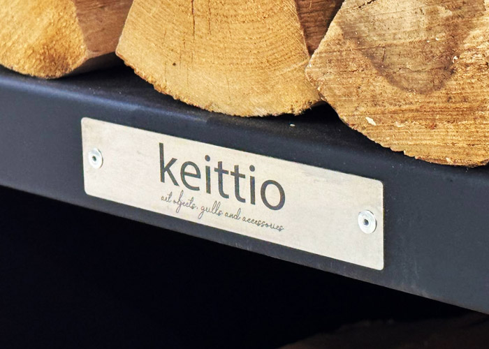 Дровяной гриль очаг Keittio Grill Bar Black