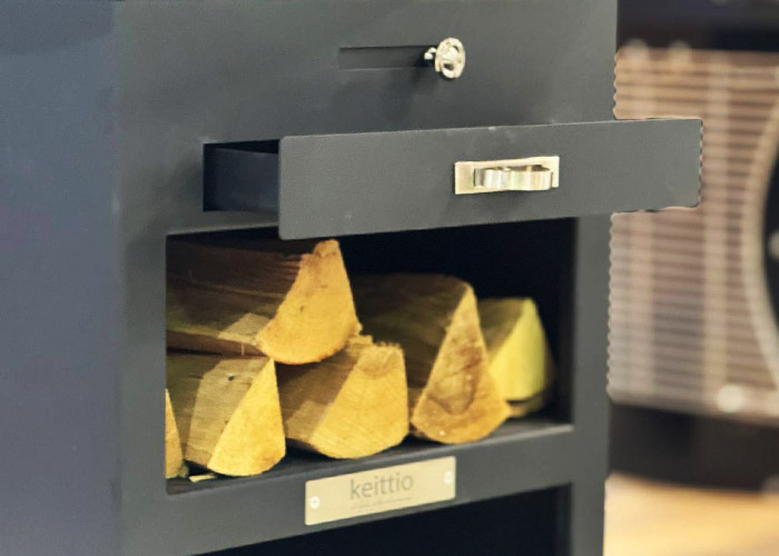 Дровяной гриль очаг Keittio Grill Bar Black