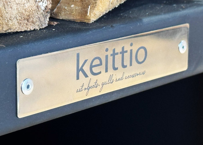 Дровяной гриль очаг Keittio Grill Bar Black