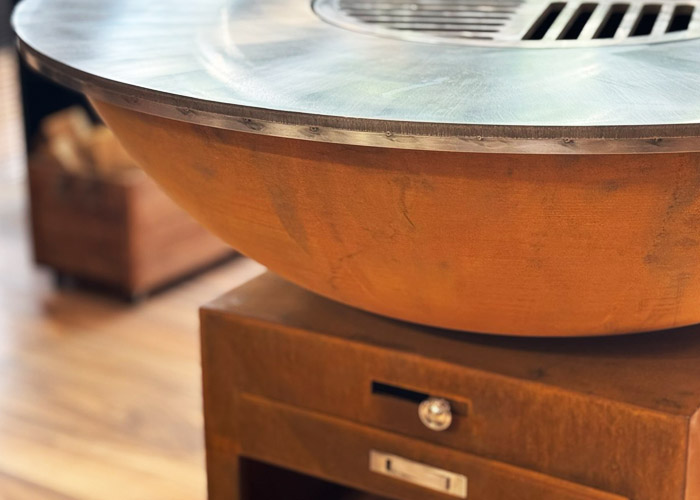 Дровяной гриль очаг Keittio Grill Bar Corten