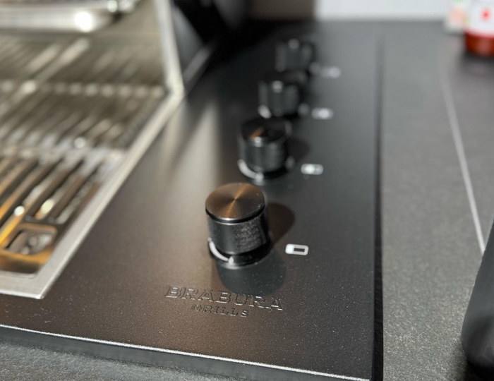 Газовый гриль встройка Brabura Box-Q Black