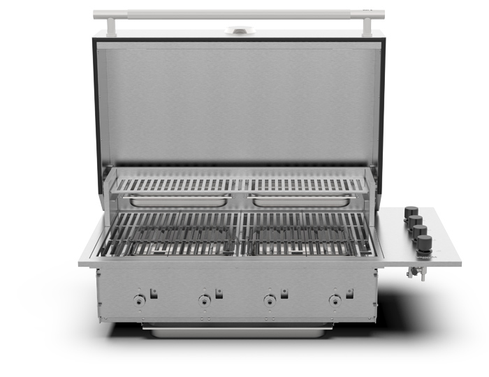 Газовый гриль встройка Brabura Box-Q Stainless Steel