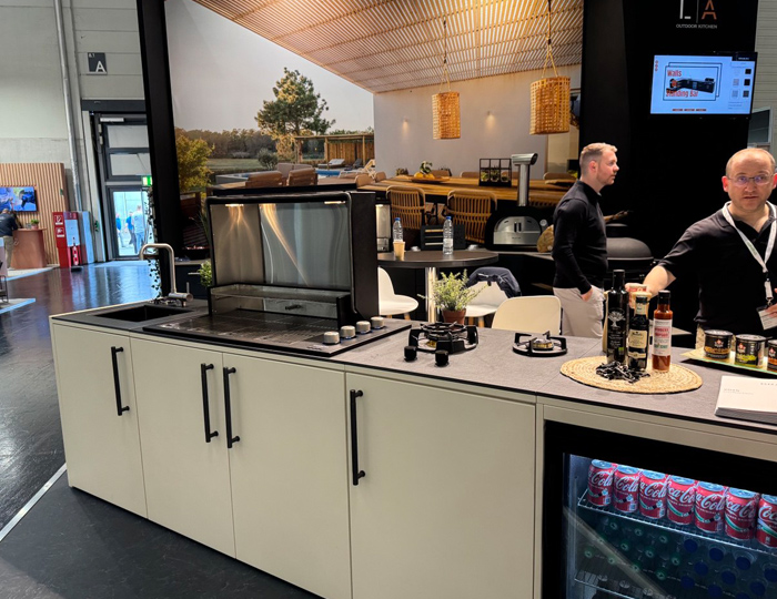 Газовый гриль встройка Brabura Box-Q Stainless Steel