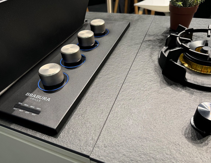 Газовый гриль встройка Brabura Box-Q Stainless Steel