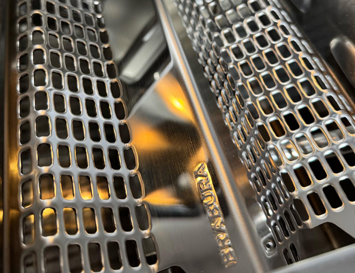 Газовый гриль встройка Brabura Box-Q Stainless Steel