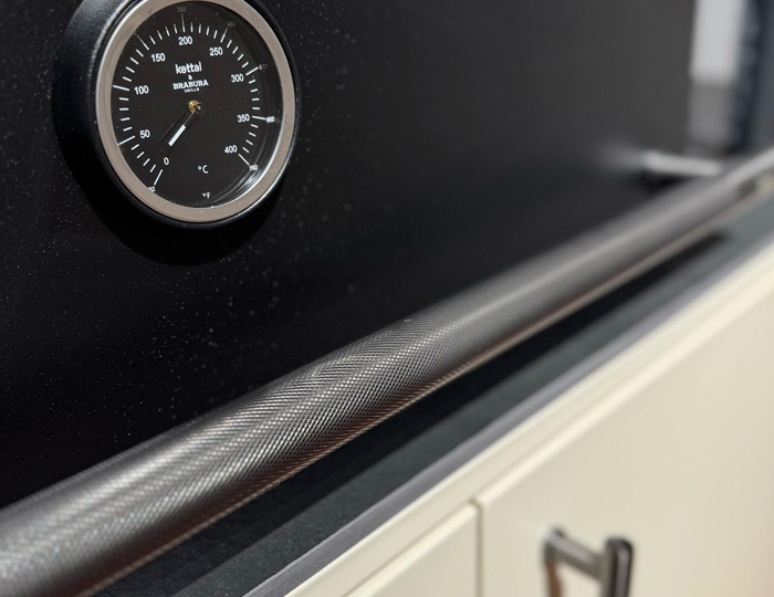 Газовый гриль встройка Brabura Box-Q Stainless Steel