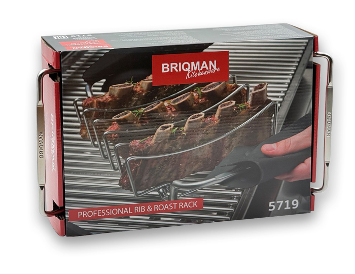 Подставка Briqman для запекания рёбер 2 в 1