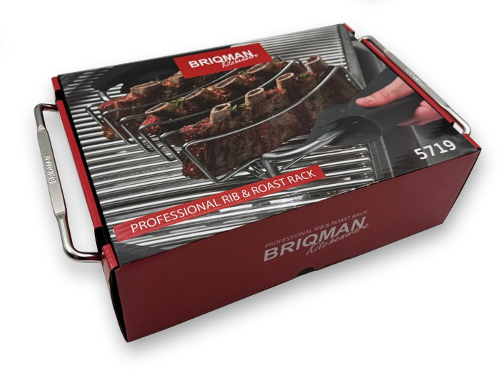 Подставка Briqman для запекания рёбер 2 в 1