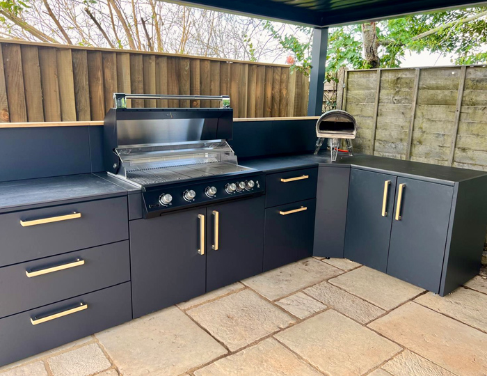 Гриль Кухня Brabura Kitchen Corner Black 800.4