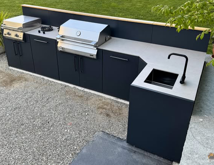 Гриль Кухня Brabura Kitchen Corner Black 800.4