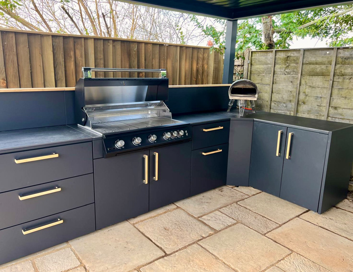 Гриль Кухня Brabura Kitchen Corner Black 800.4