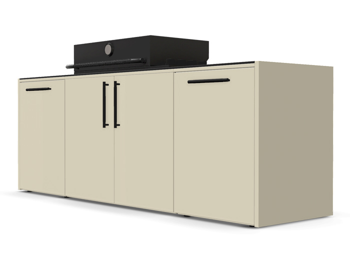 Гриль кухня Brabura Kitchen Line Base White 300.1