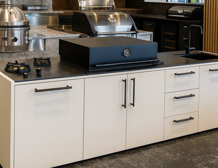 Гриль кухня Brabura Kitchen Line Base White 300.1