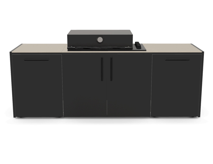 Гриль кухня Brabura Kitchen Line Base Black 300.1