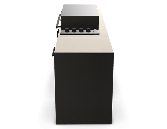 Гриль кухня Brabura Kitchen Line Base Black 300.1