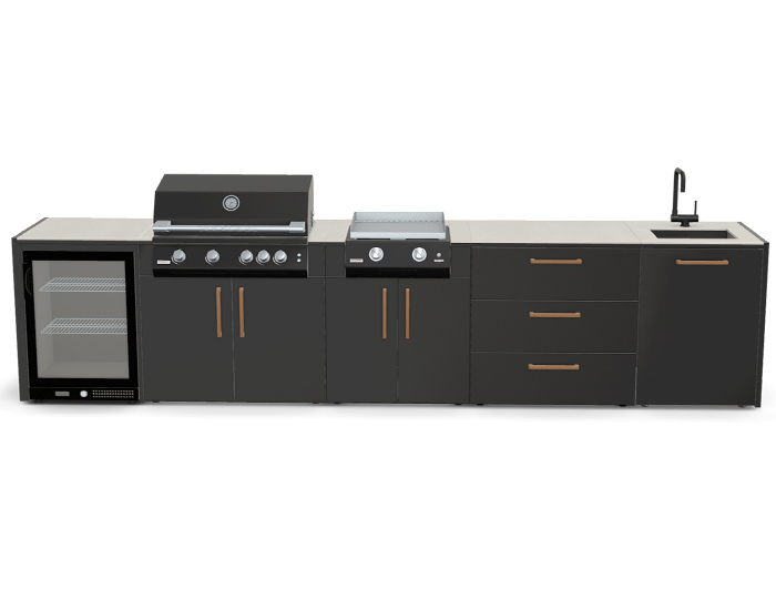 Гриль кухня Brabura Kitchen Line Base Black 500.4