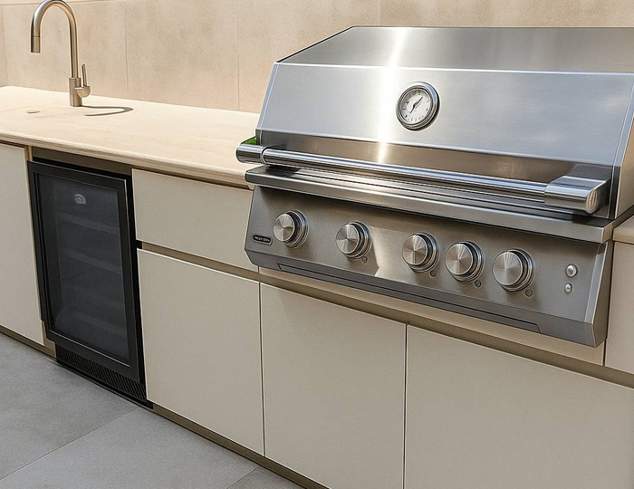 Гриль кухня Brabura Kitchen Line Base white 700.5