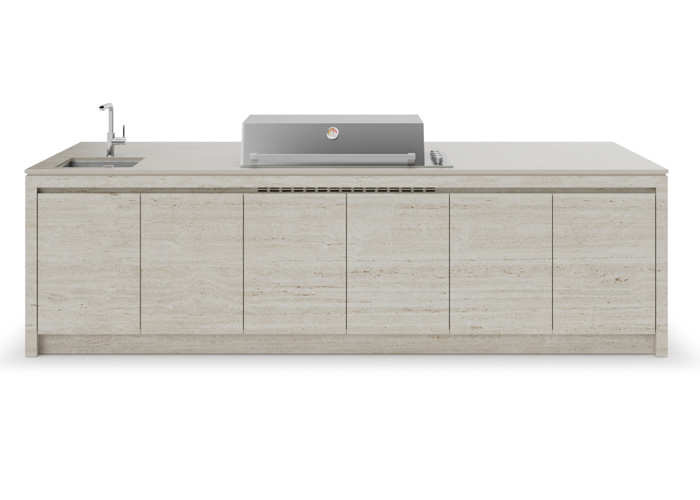 Гриль кухня Formilia Amalfi Marmorio Natural