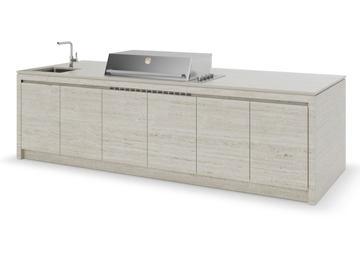 Гриль кухня Formilia Amalfi Marmorio Natural купить