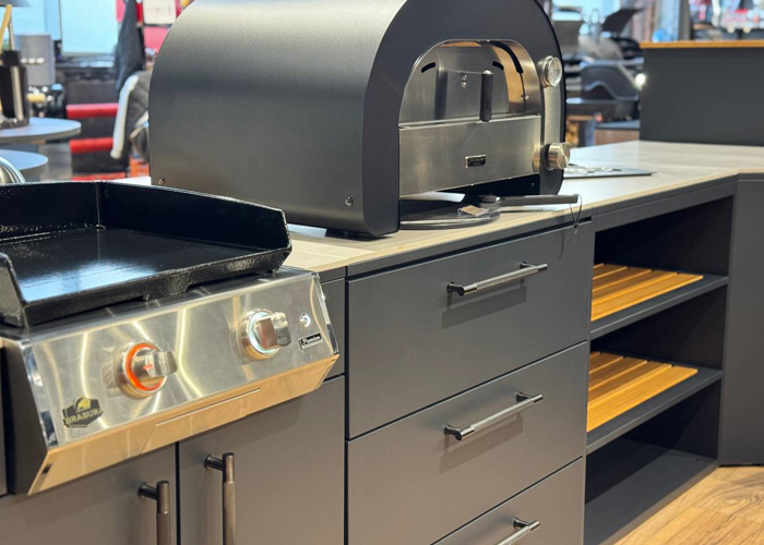 Гриль Кухня Brabura Kitchen Corner Black 800.4