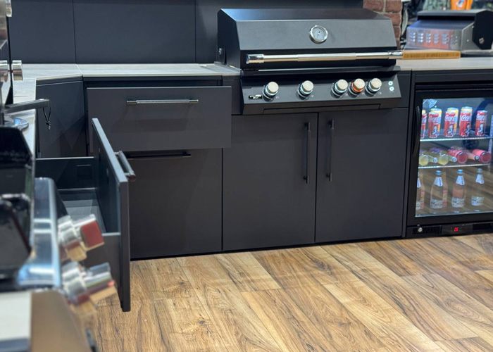 Гриль Кухня Brabura Kitchen Corner Black 800.4