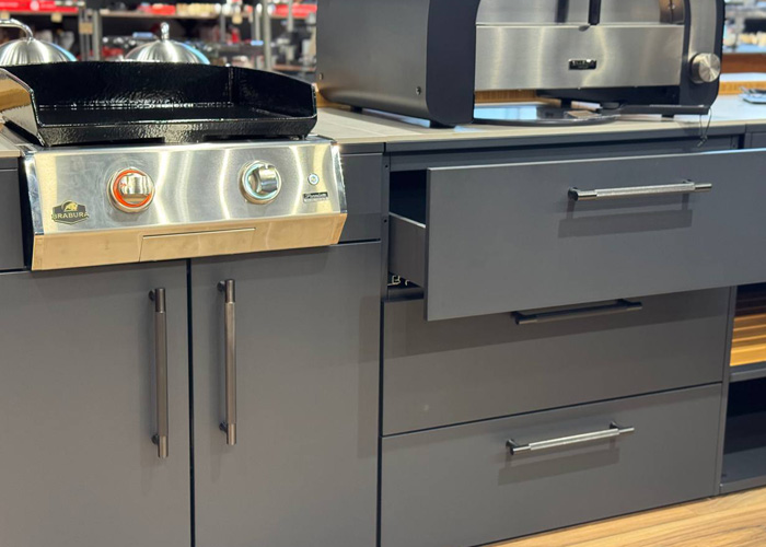 Гриль Кухня Brabura Kitchen Corner Black 800.4