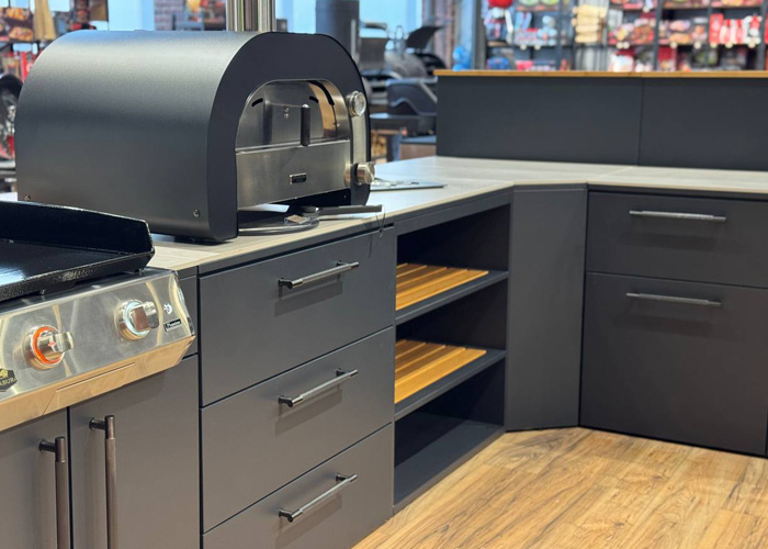 Гриль Кухня Brabura Kitchen Corner Black 800.4