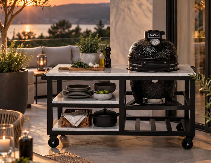 Su Chef Гриль стол для керамического гриля Large купить